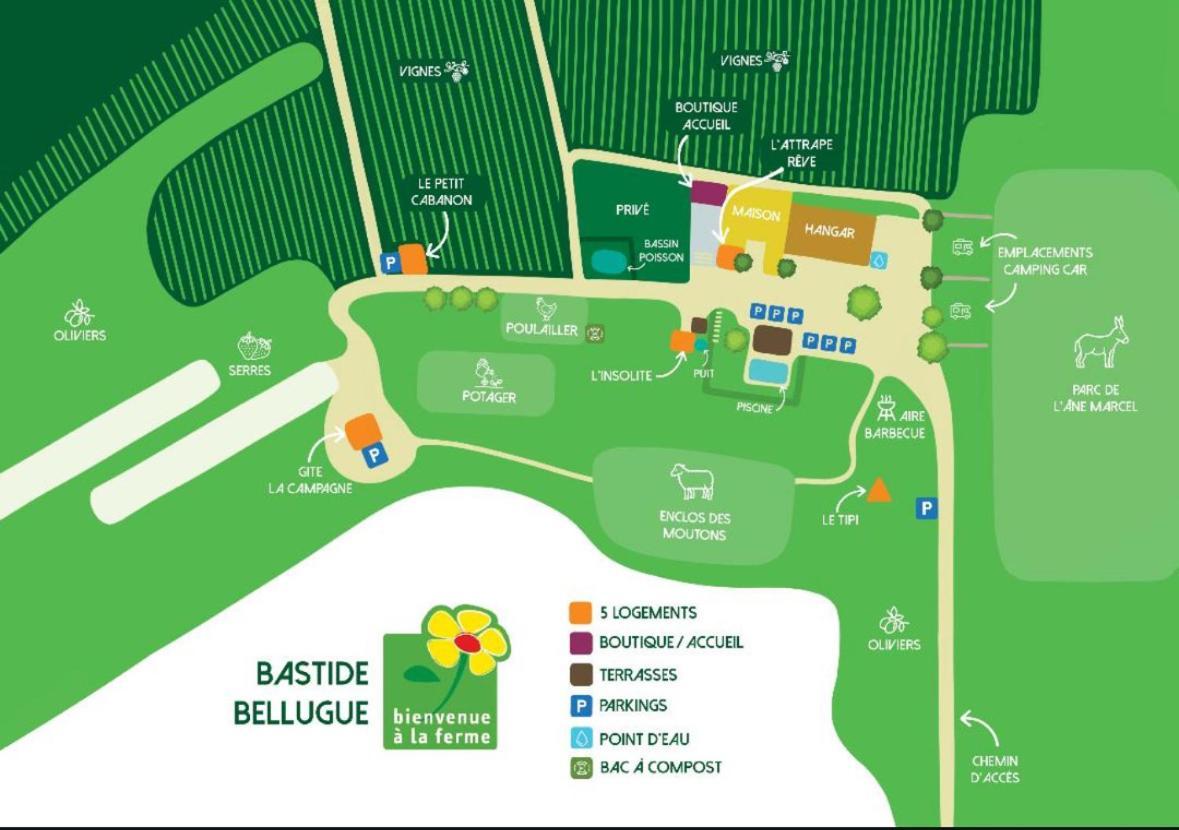 Bastide Bellugue Maison D'Hotes Reseau Bienvenue A La Ferme A 3 Minutes De Lourmarin Кадене Екстер'єр фото